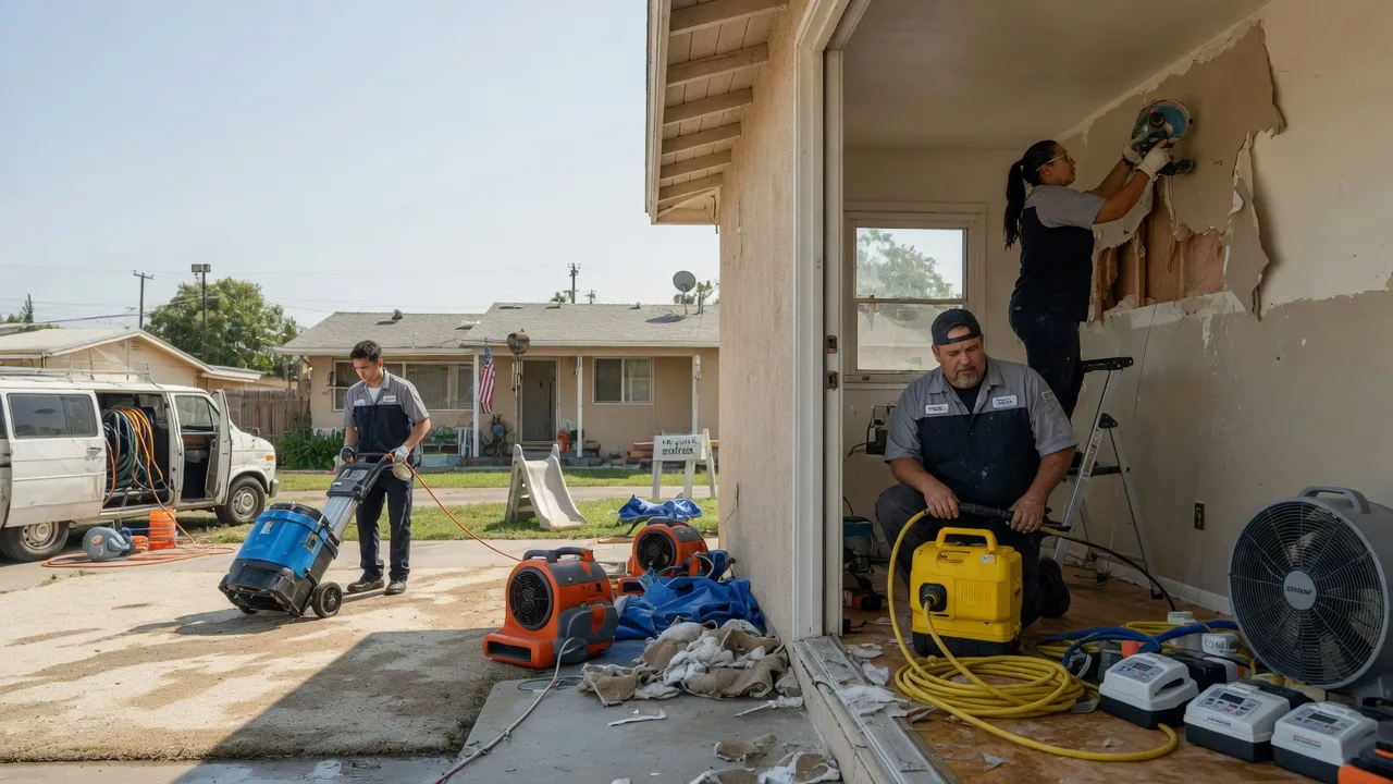 Water Damage Restoration in Burden, KS near me